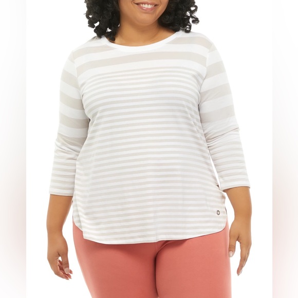 Calvin Klein Tops - New CK PERFORMANCE Cotton/ Modal top J183